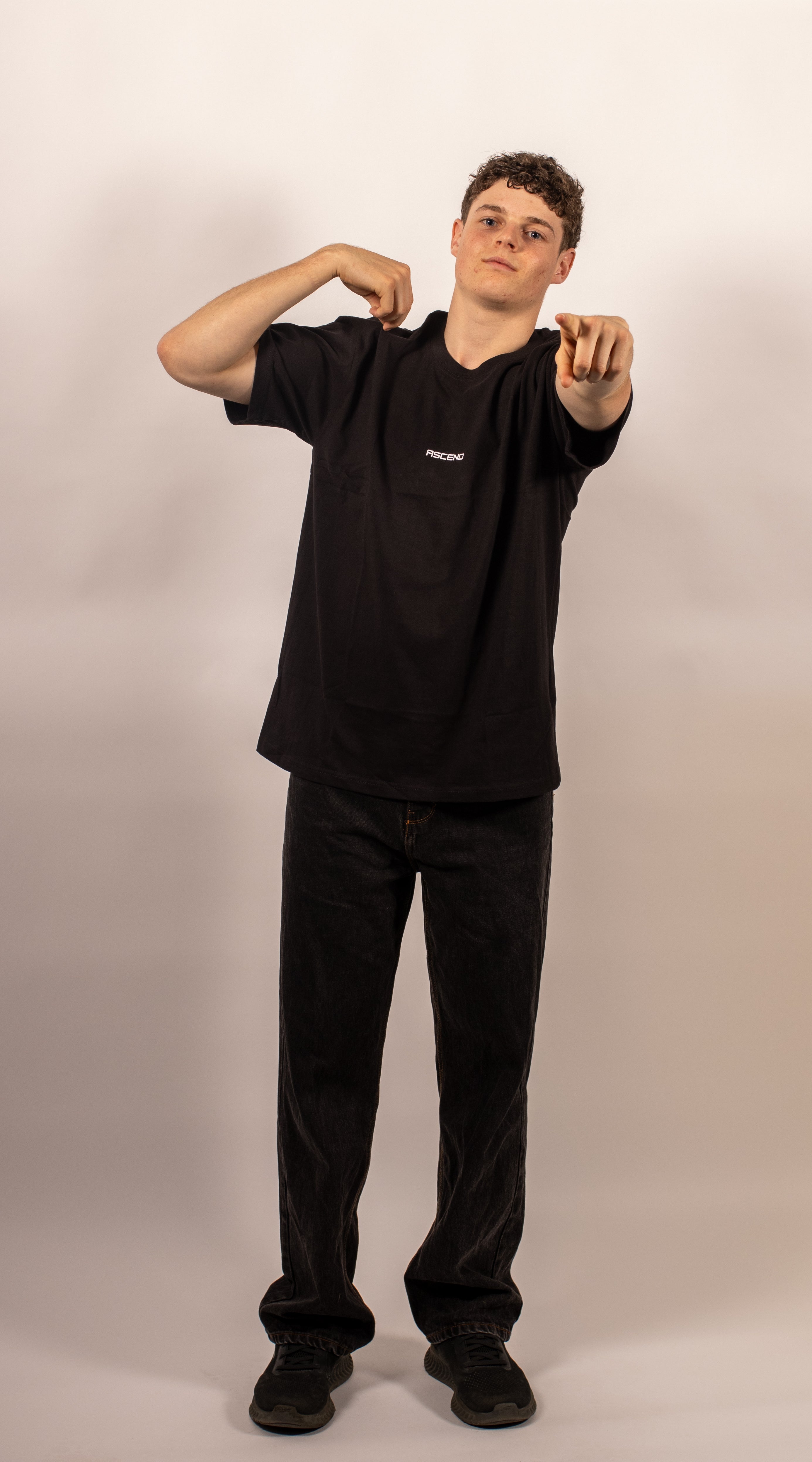 The Ascend Tee black